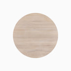 Alice 54 Round Dining Table in Light Oak