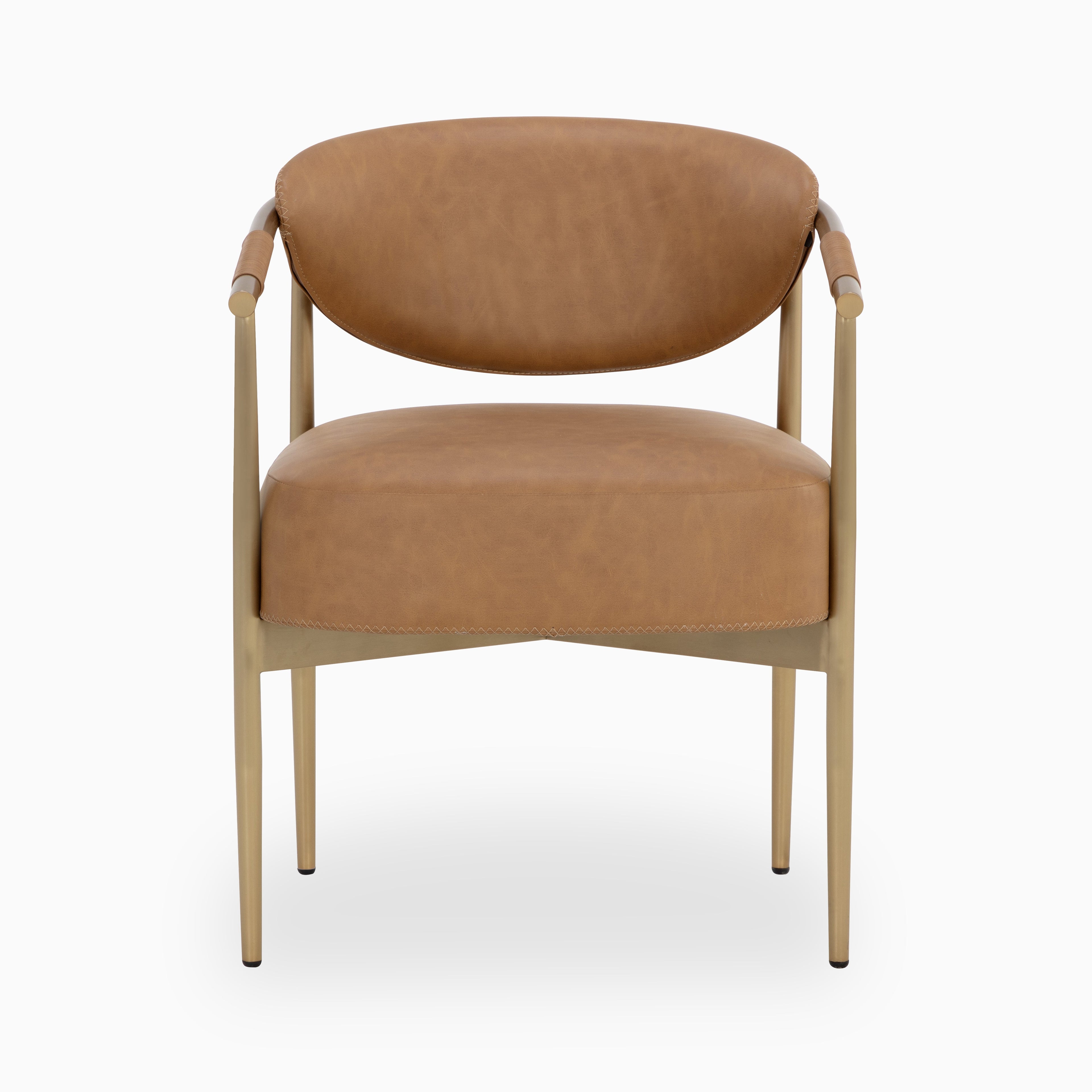 Crawford Dining Chair in Brown