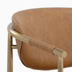 Crawford Dining Chair in Brown