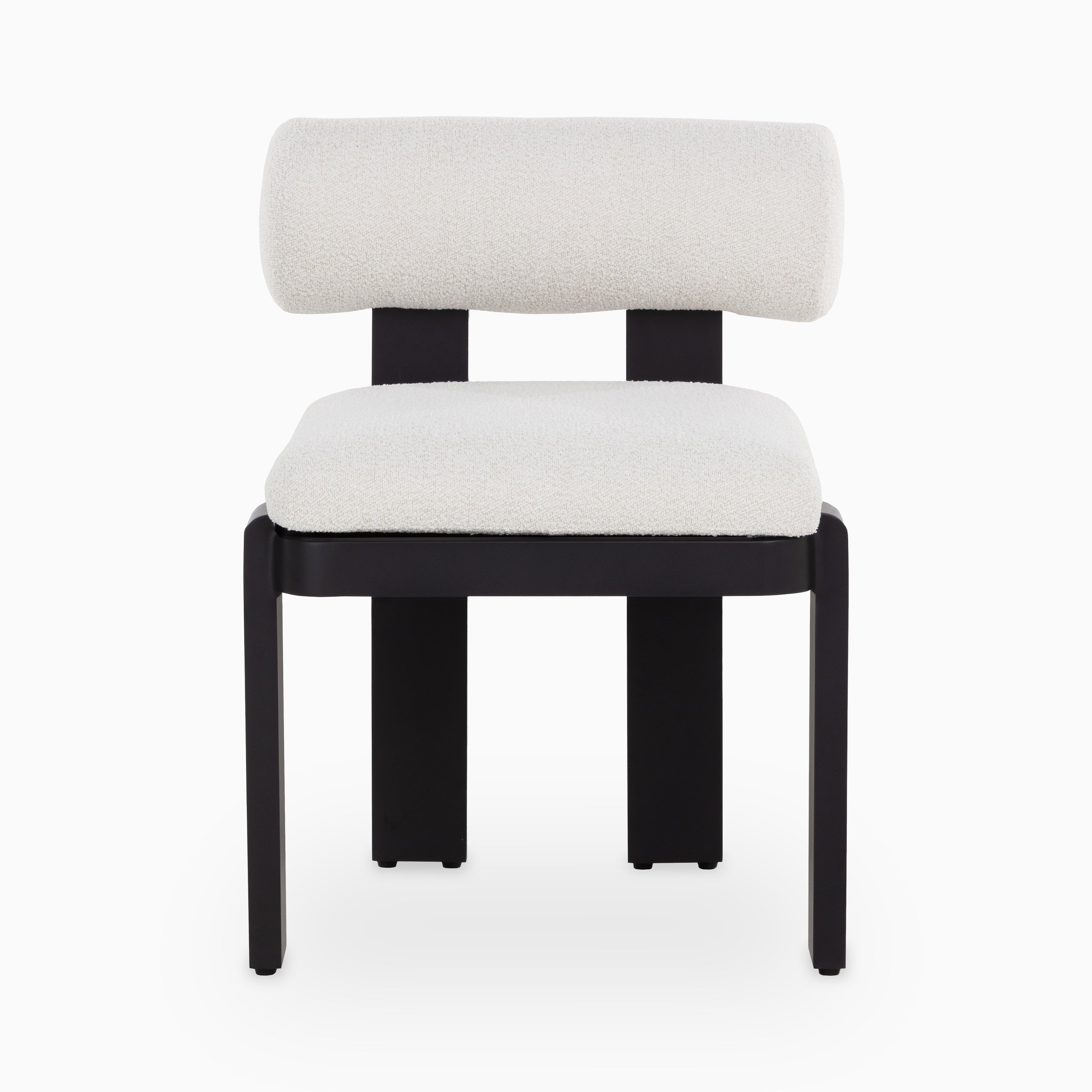 Clark Outdoor Dining Chairs in Louis Cream, Set of 2