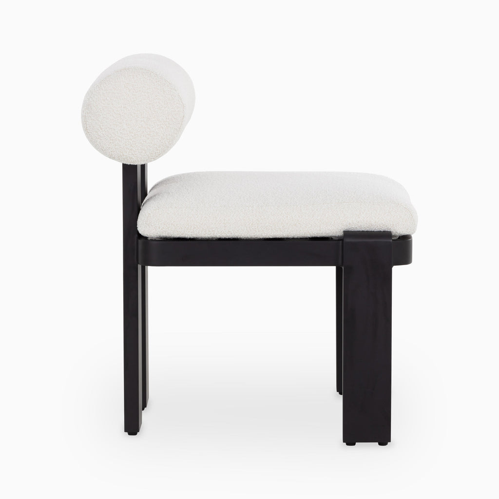 Clark Outdoor Dining Chairs in Louis Cream, Set of 2