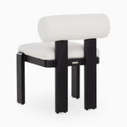 Clark Outdoor Dining Chairs in Louis Cream, Set of 2