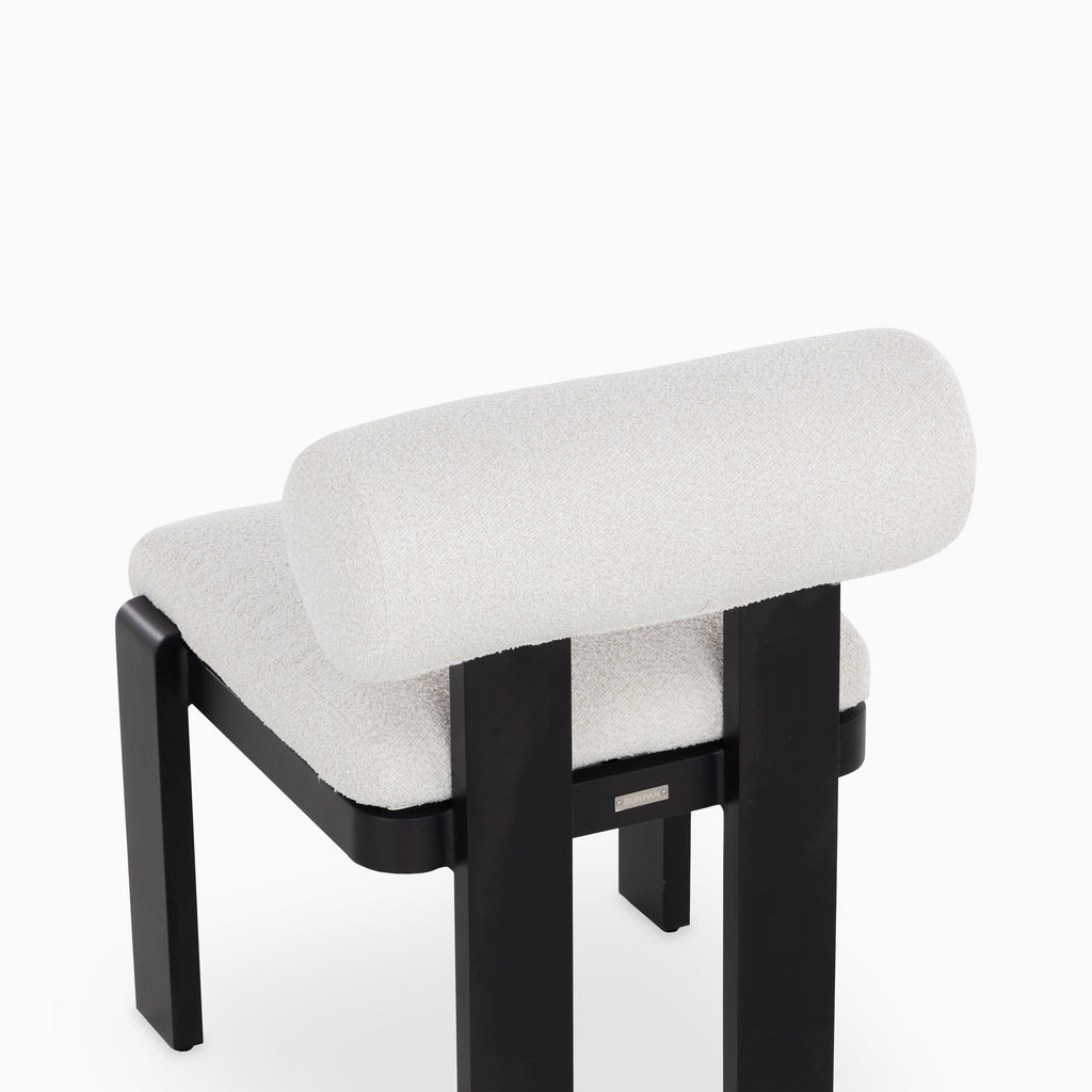 Clark Outdoor Dining Chairs in Louis Cream, Set of 2