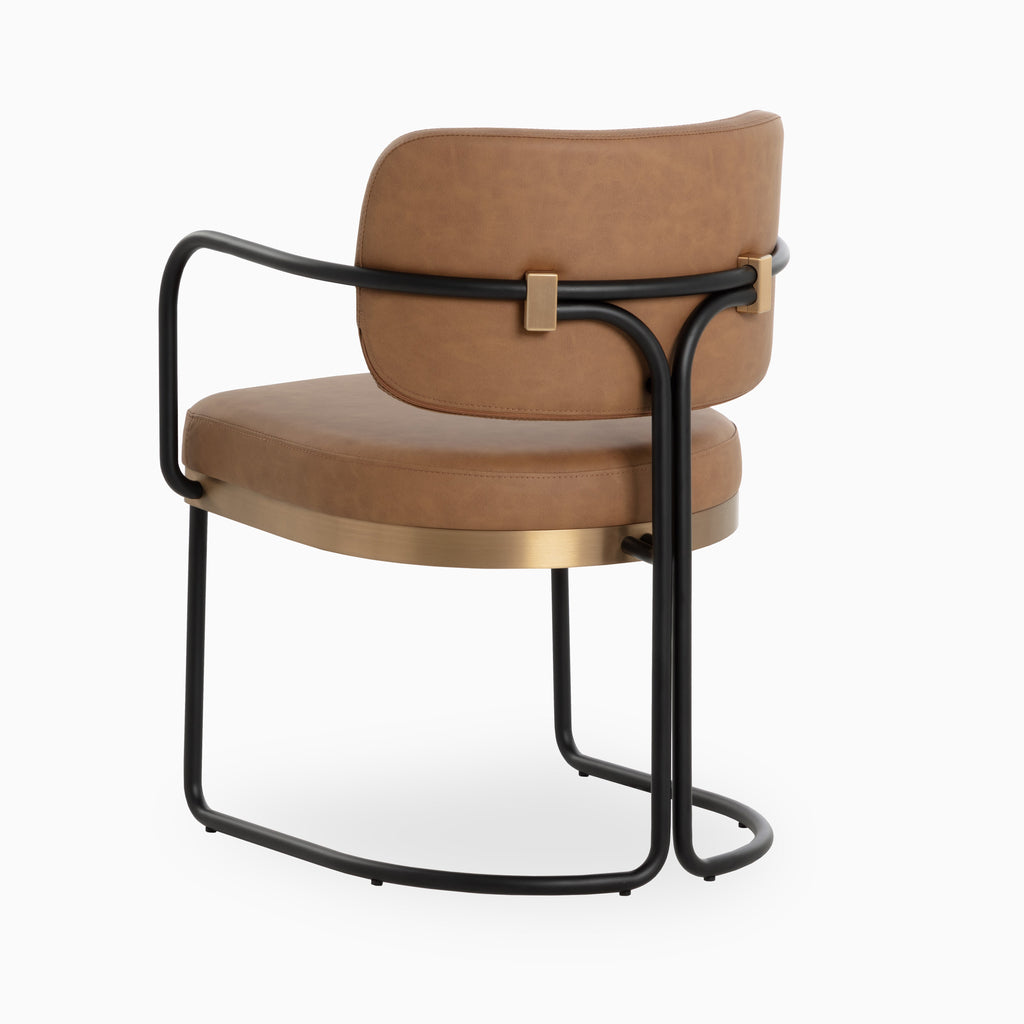 Bower Dining Chair in Brown