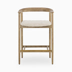 Joel Counter Stool in Dove Cream