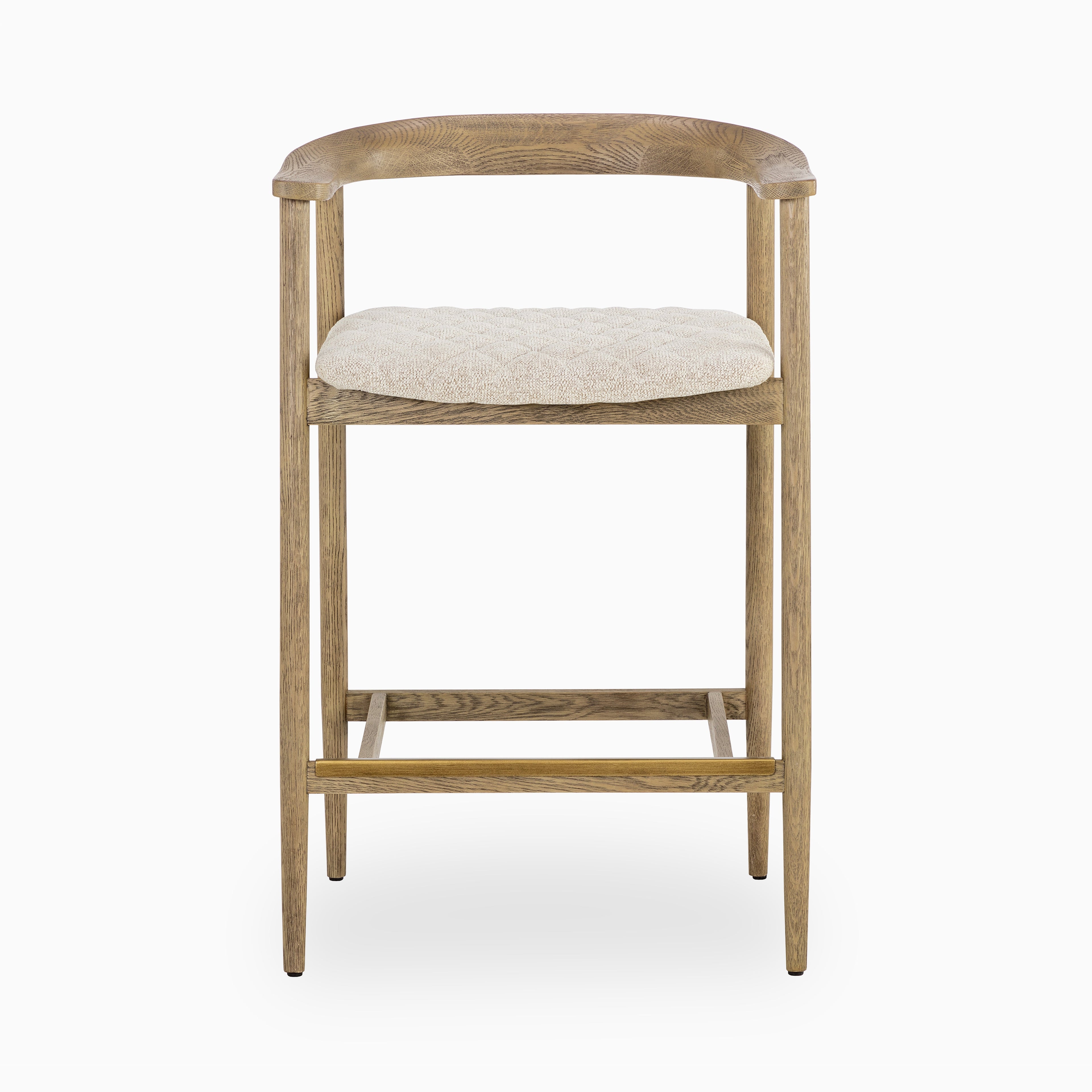 Joel Counter Stool in Dove Cream