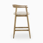 Joel Counter Stool in Dove Cream
