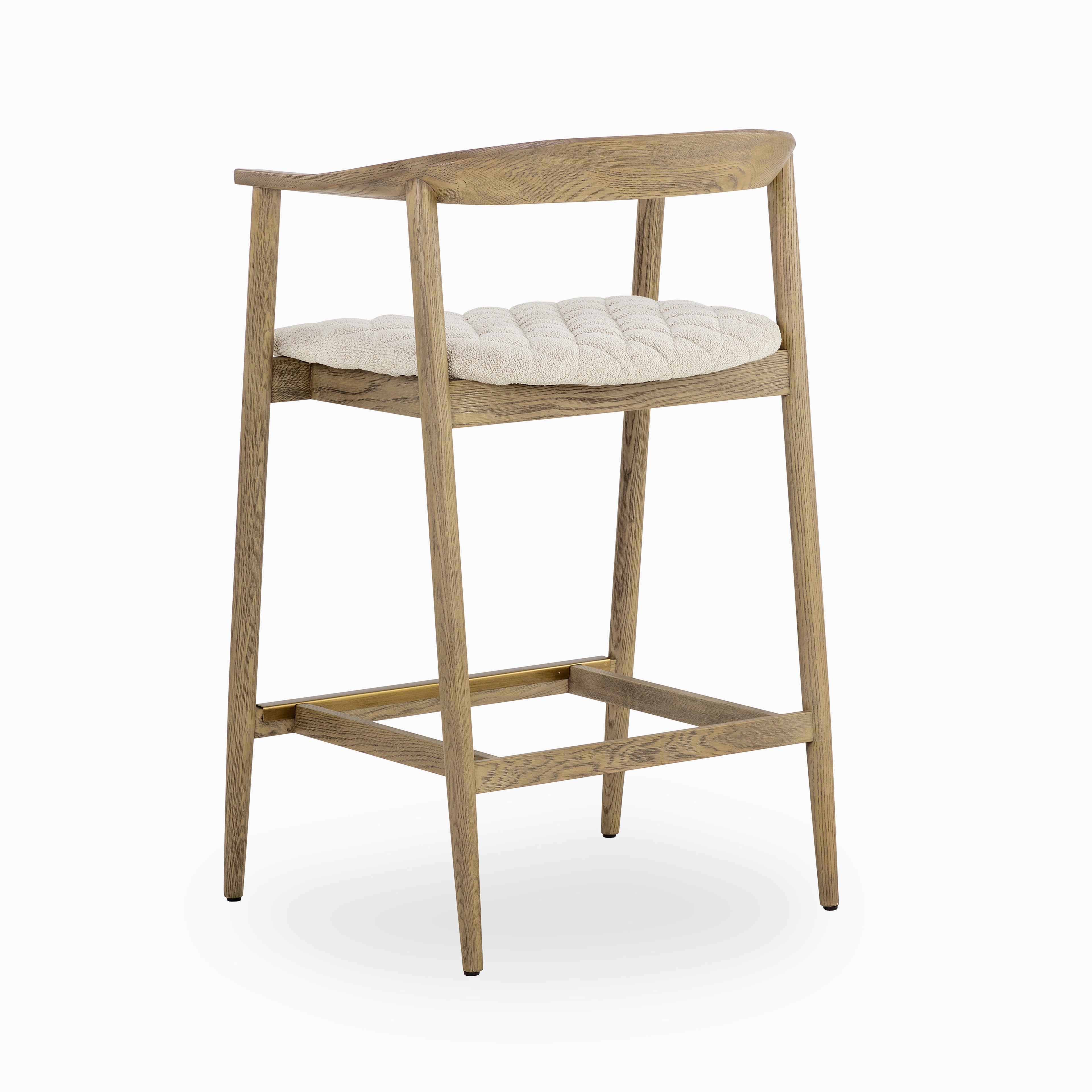 Joel Counter Stool in Dove Cream