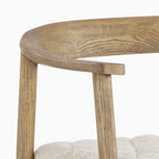 Joel Counter Stool in Dove Cream