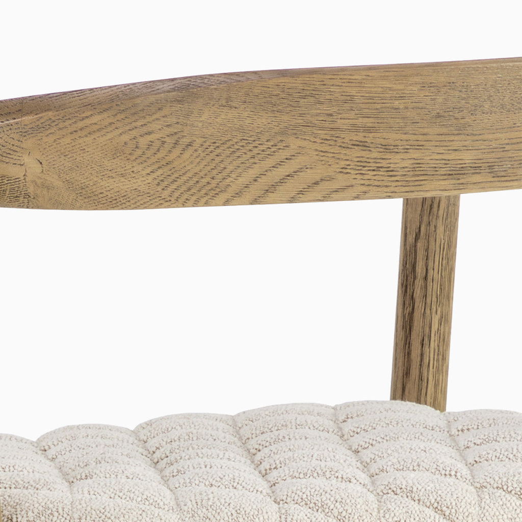 Joel Counter Stool in Dove Cream