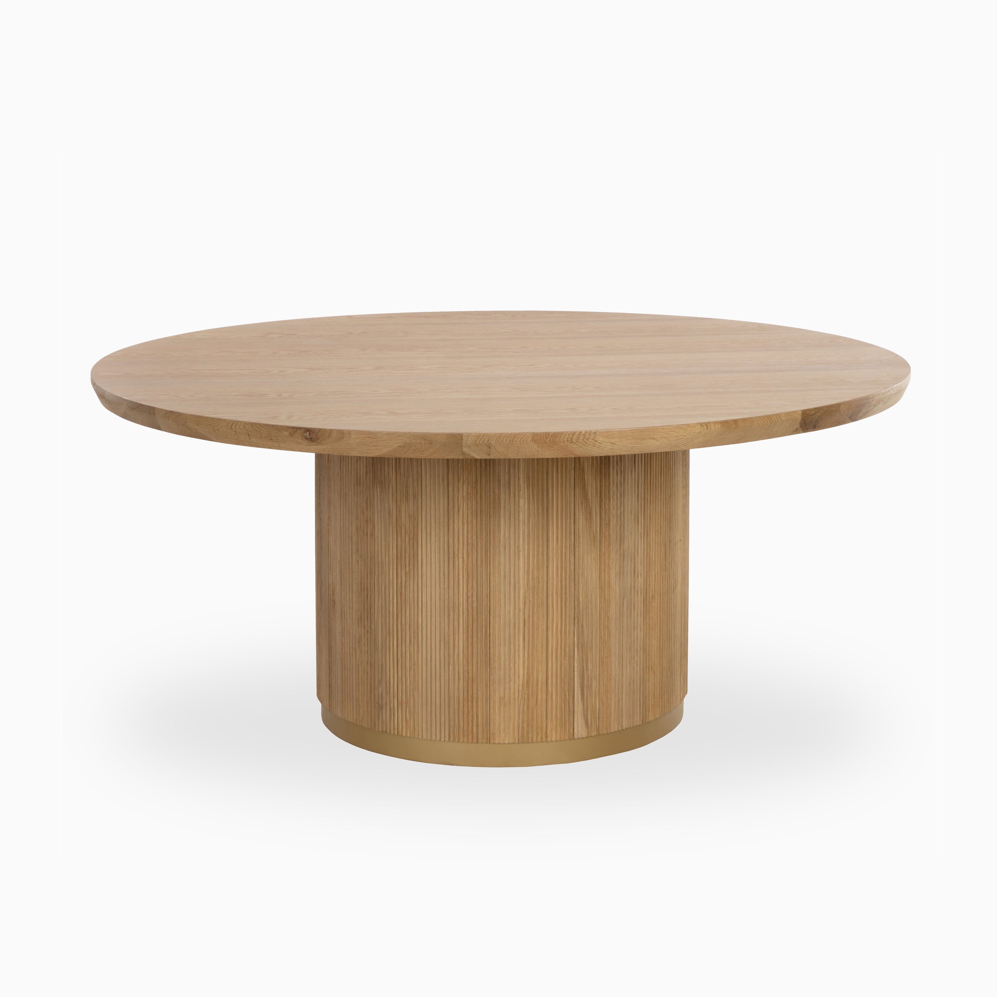 Carla 68 Dining Table in Rustic Oak