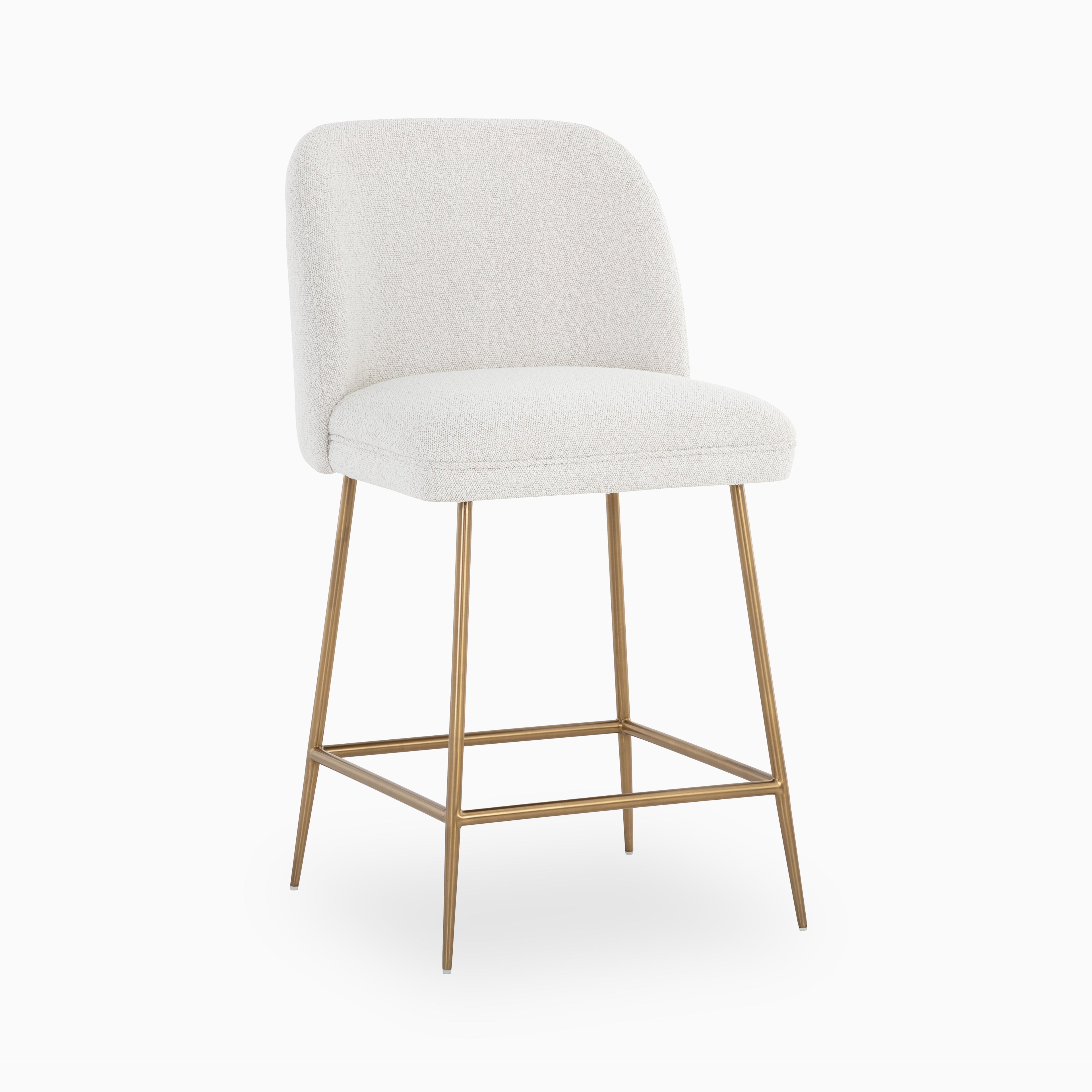 Kelsie Counter Stool in Copenhagen White
