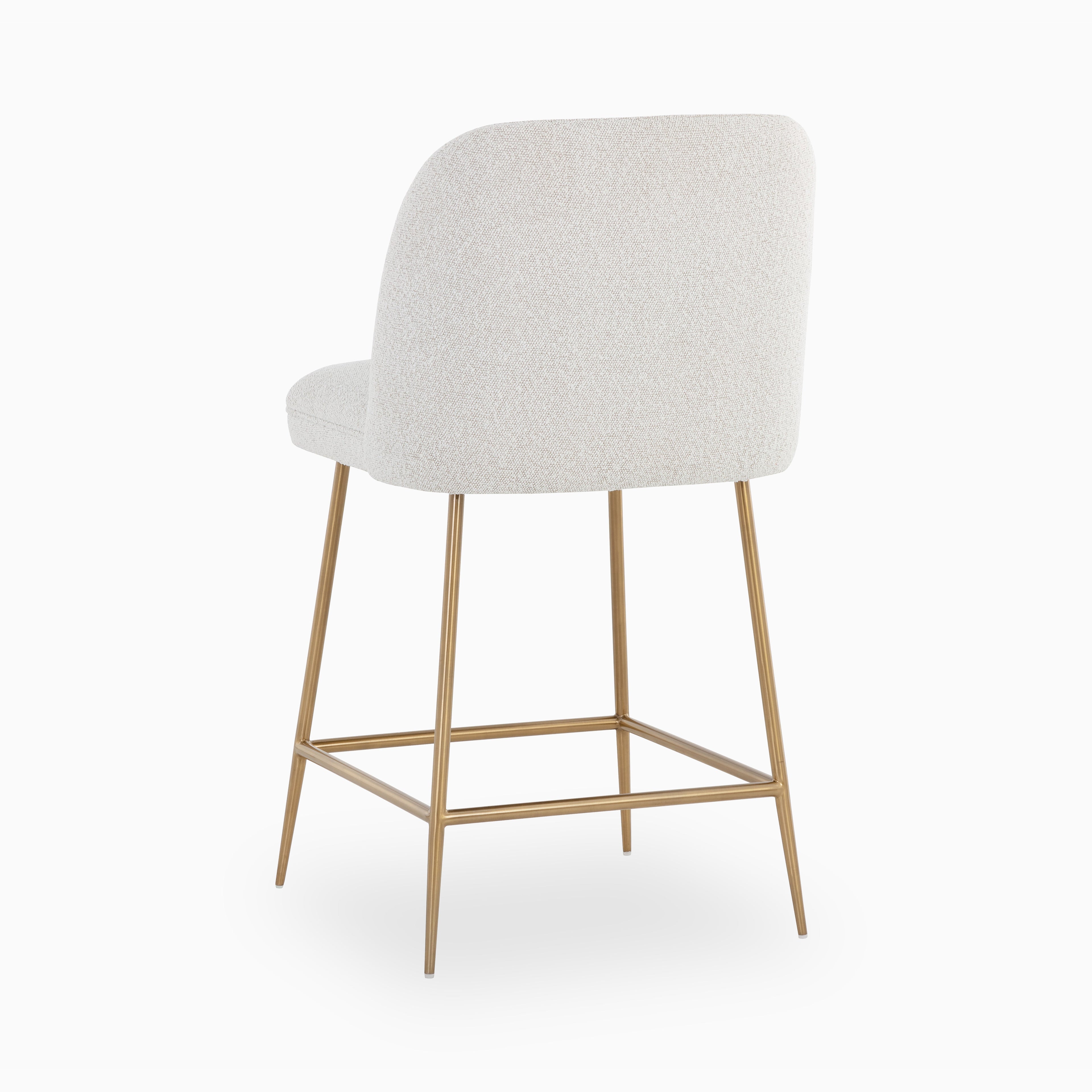 Kelsie Counter Stool in Copenhagen White
