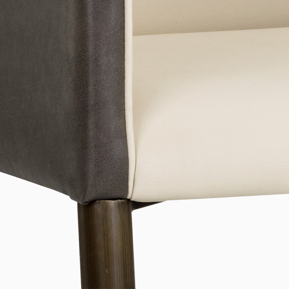 Colin Dining Chair in Cream