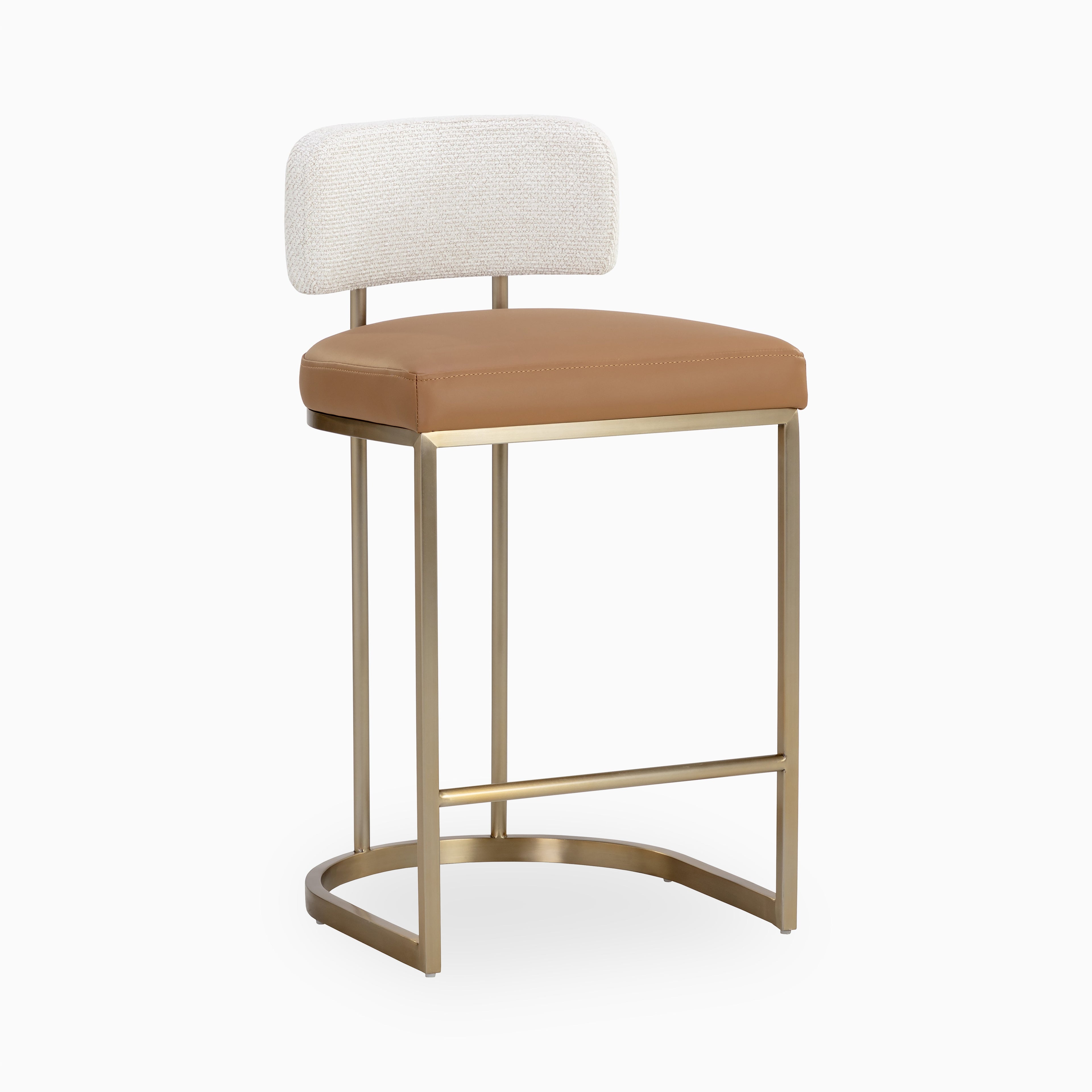 Kenzie Counter Stool in Napa Cognac