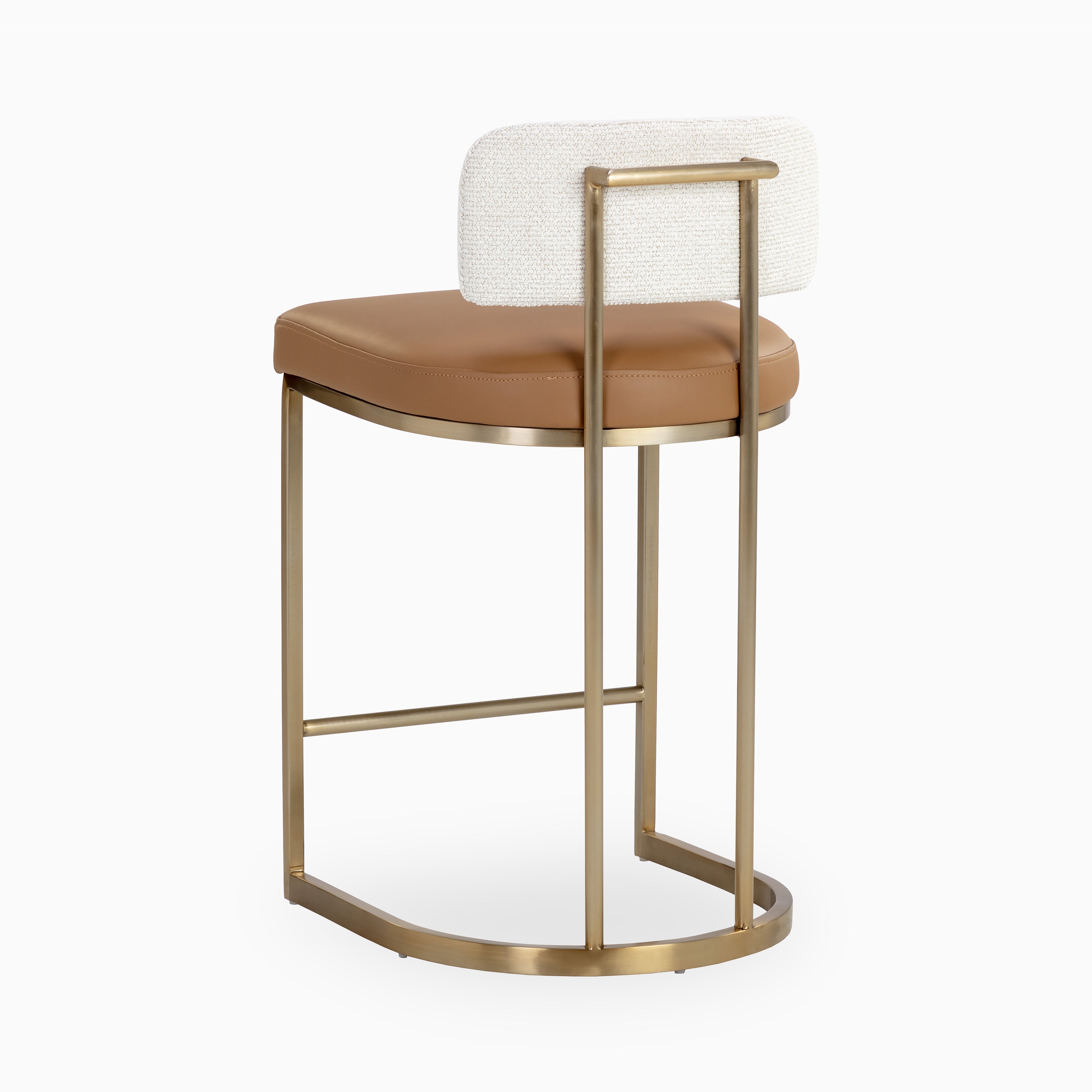 Kenzie Counter Stool in Napa Cognac