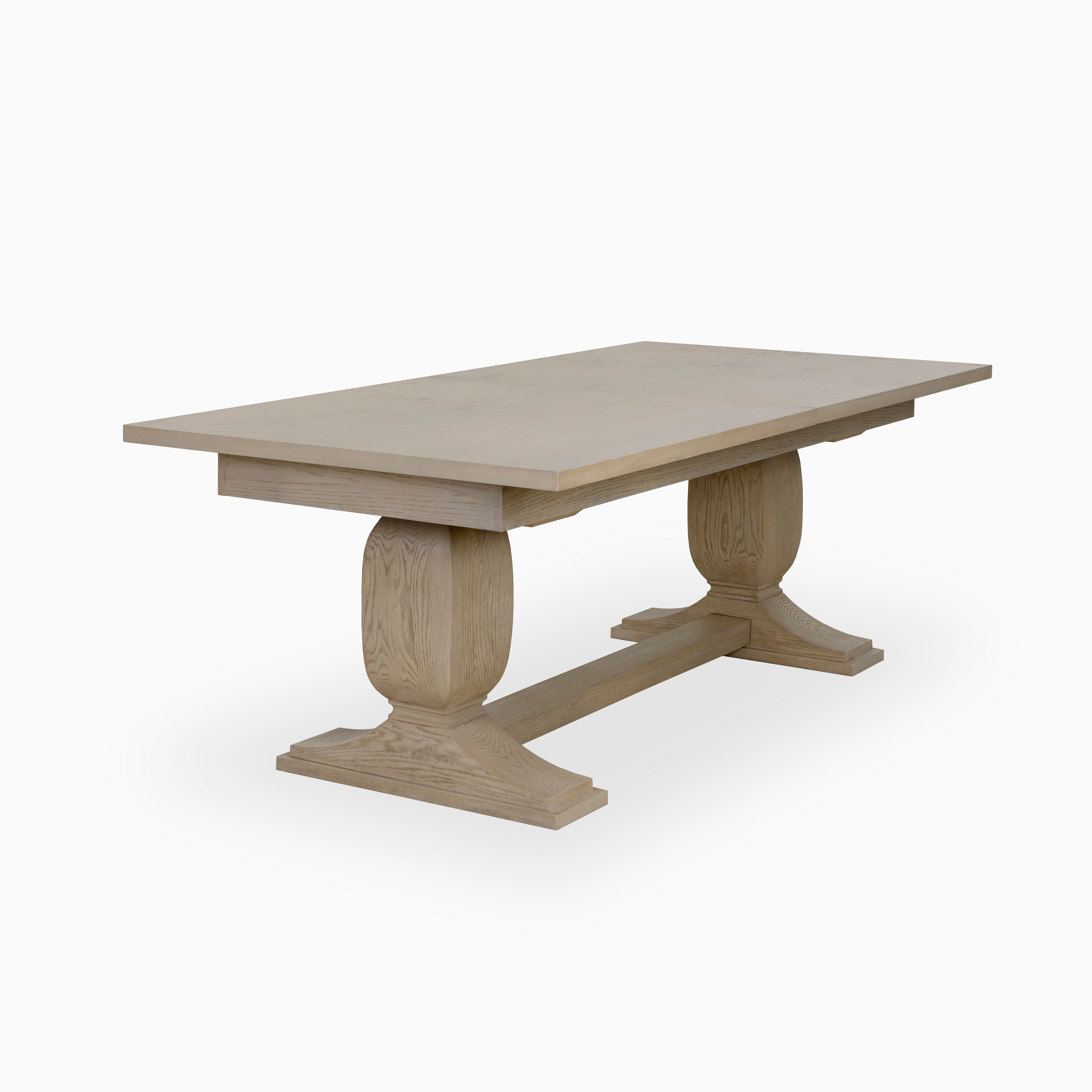Rebecca 86 to 120 Dining Table in Greige