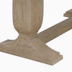 Rebecca 86 to 120 Dining Table in Greige