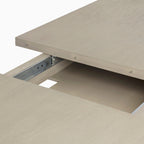 Rebecca 86 to 120 Dining Table in Greige