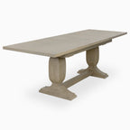 Rebecca 86 to 120 Dining Table in Greige