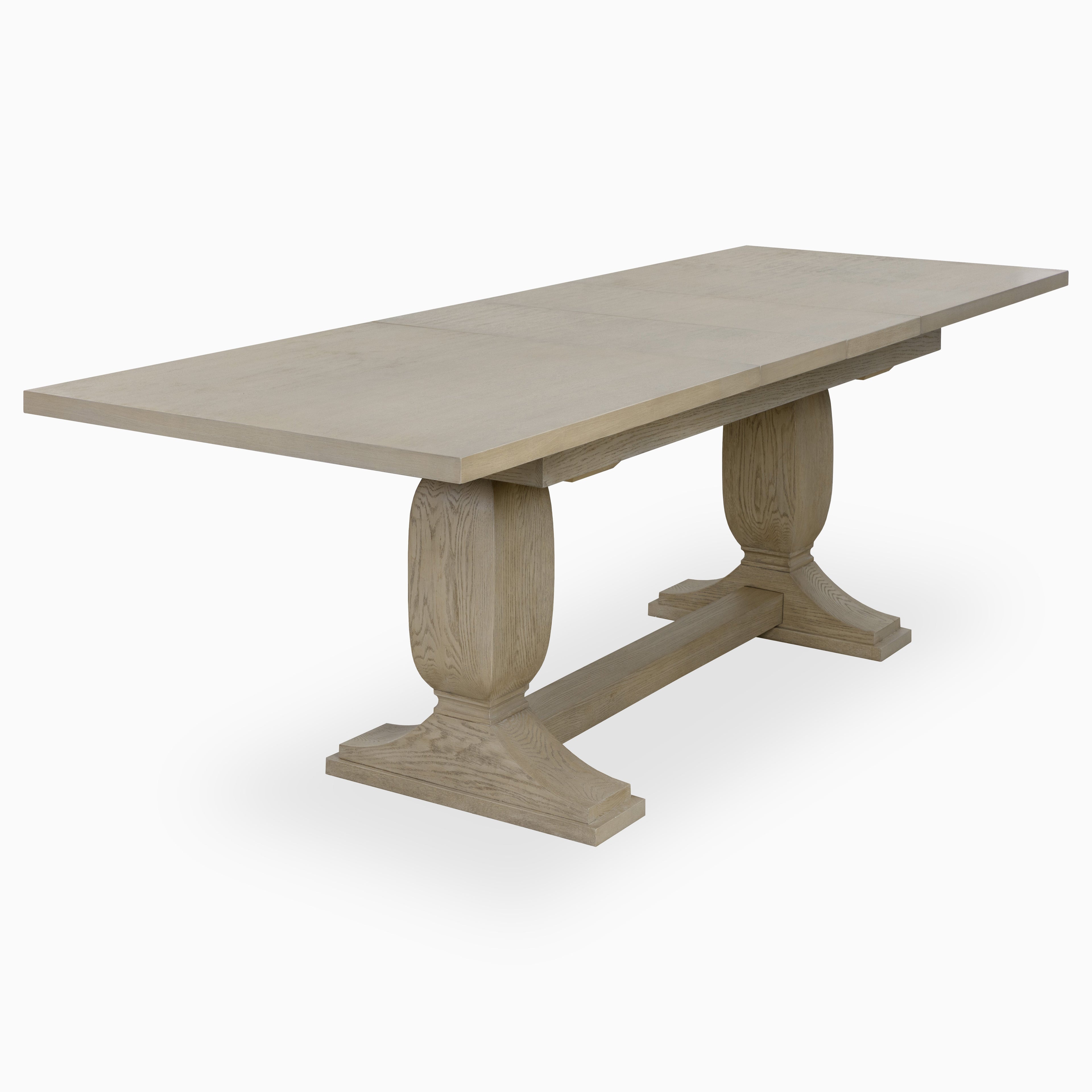 Rebecca 86 to 120 Dining Table in Greige
