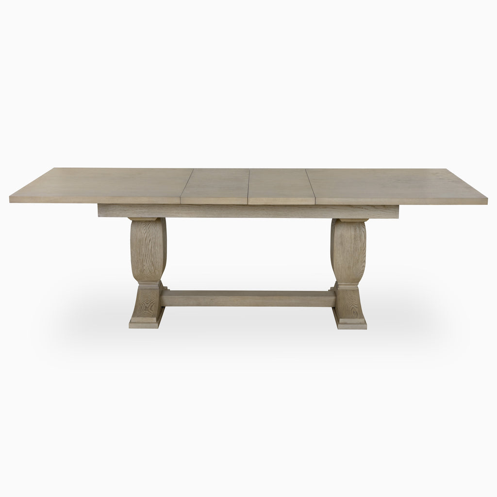 Rebecca 86 to 120 Dining Table in Greige