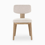 Rita Dining Chairs in Taupe, Set of 2