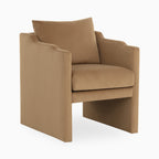 Meuller Lounge Chair in Brown