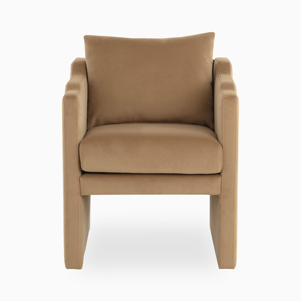 Meuller Lounge Chair in Brown