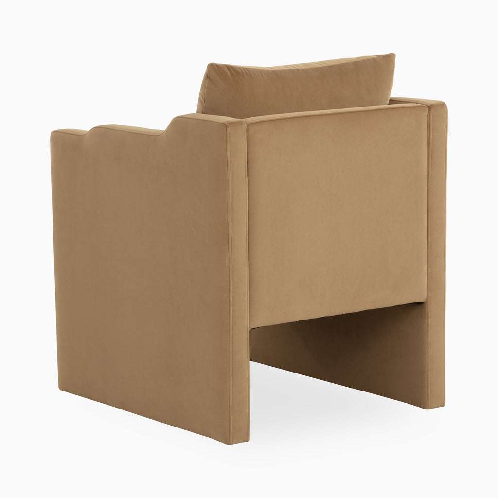 Meuller Lounge Chair in Brown