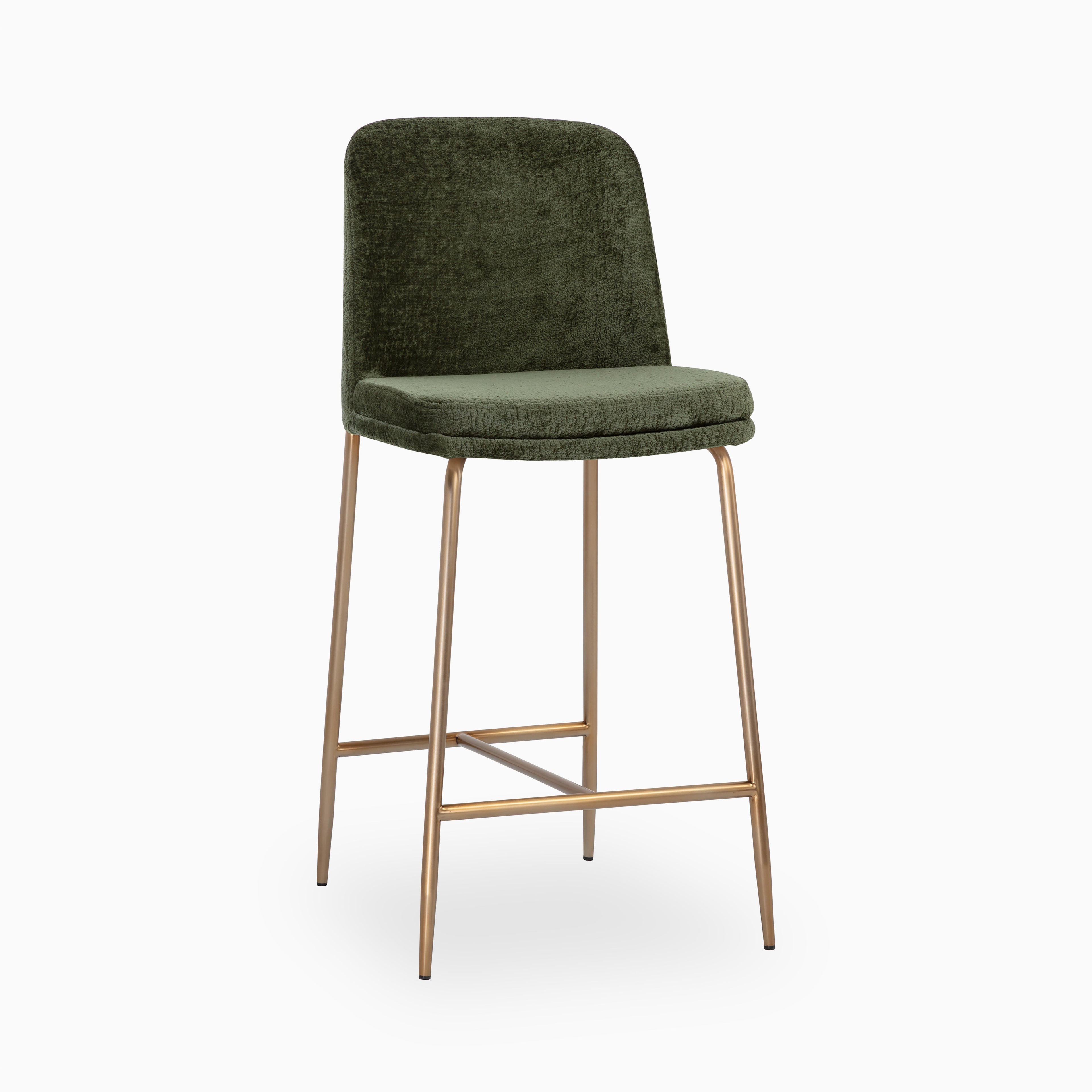 Shaw Counter Stool in Bergen Olive