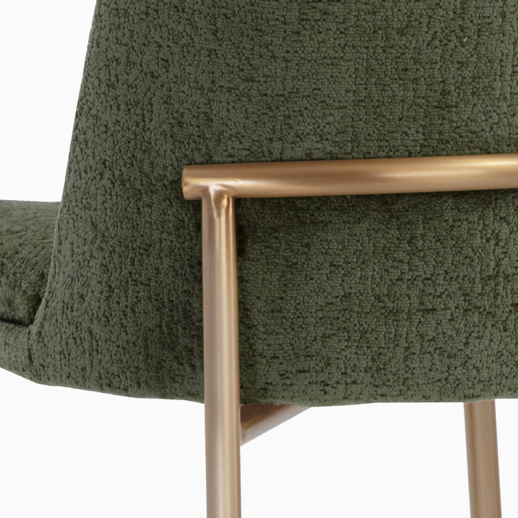 Shaw Counter Stool in Bergen Olive