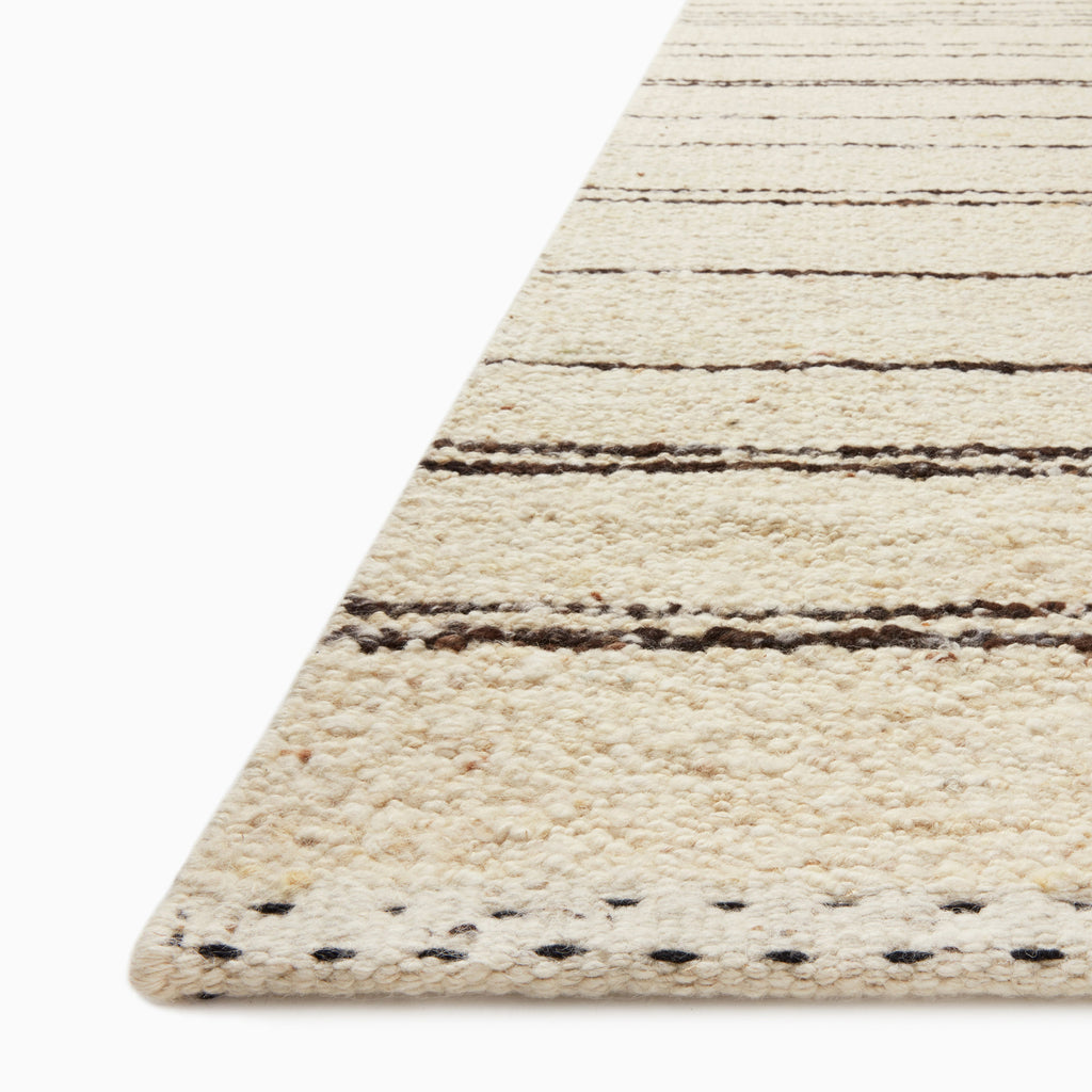 Bowie Wool Blend Rug in Sand / Graphite