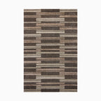 Broderick Polypropylene Pile Rug in Coffee / Bronze