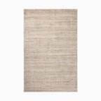 Broderick Polypropylene Pile Rug in Cream / Rust