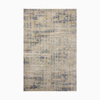 Broderick Polypropylene Pile Rug in Denim / Olive