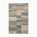 Broderick Polypropylene Pile Rug in Lake / Bone