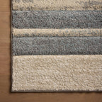 Broderick Polypropylene Pile Rug in Lake / Bone