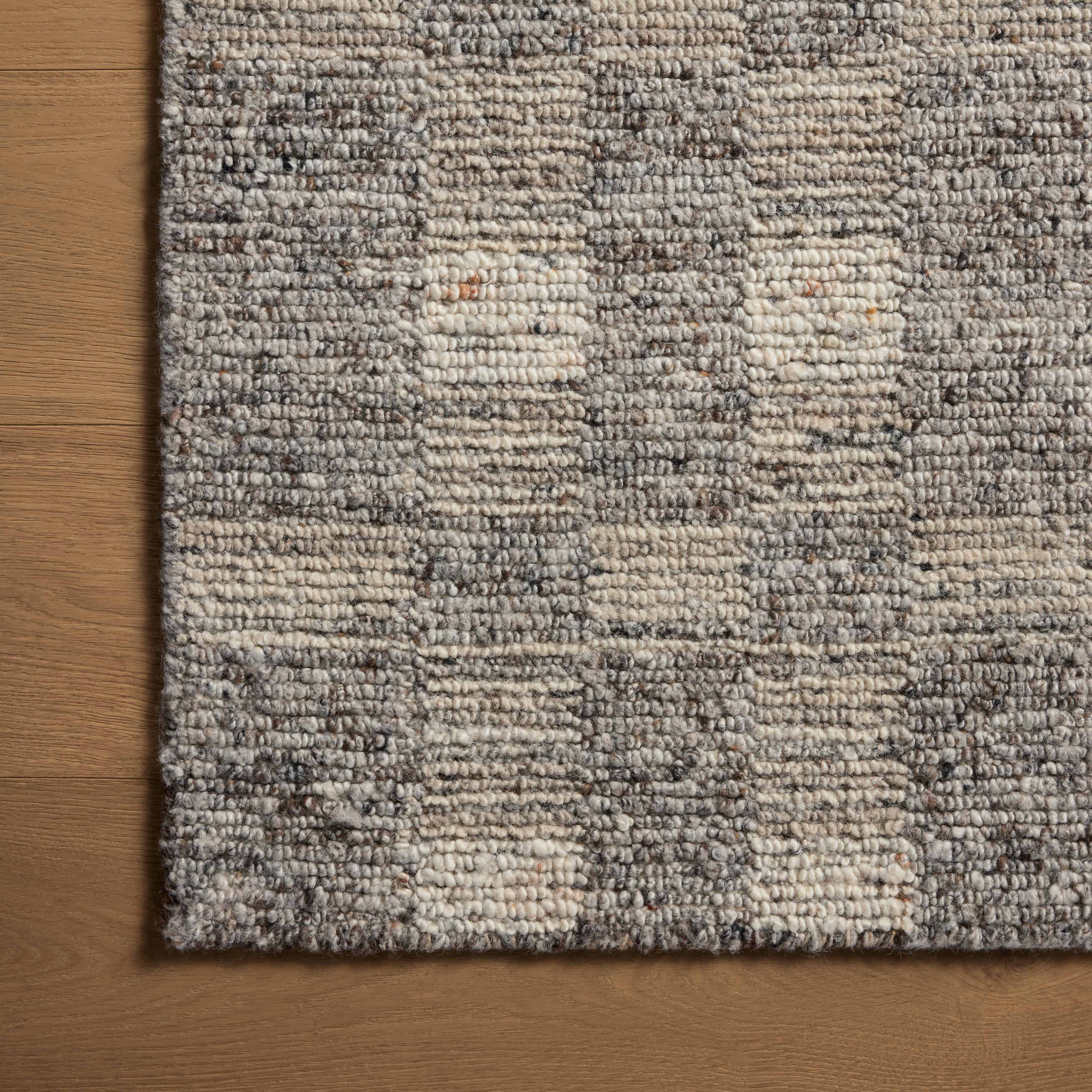 Davies Wool & Nylon Rug in Ash / Sand