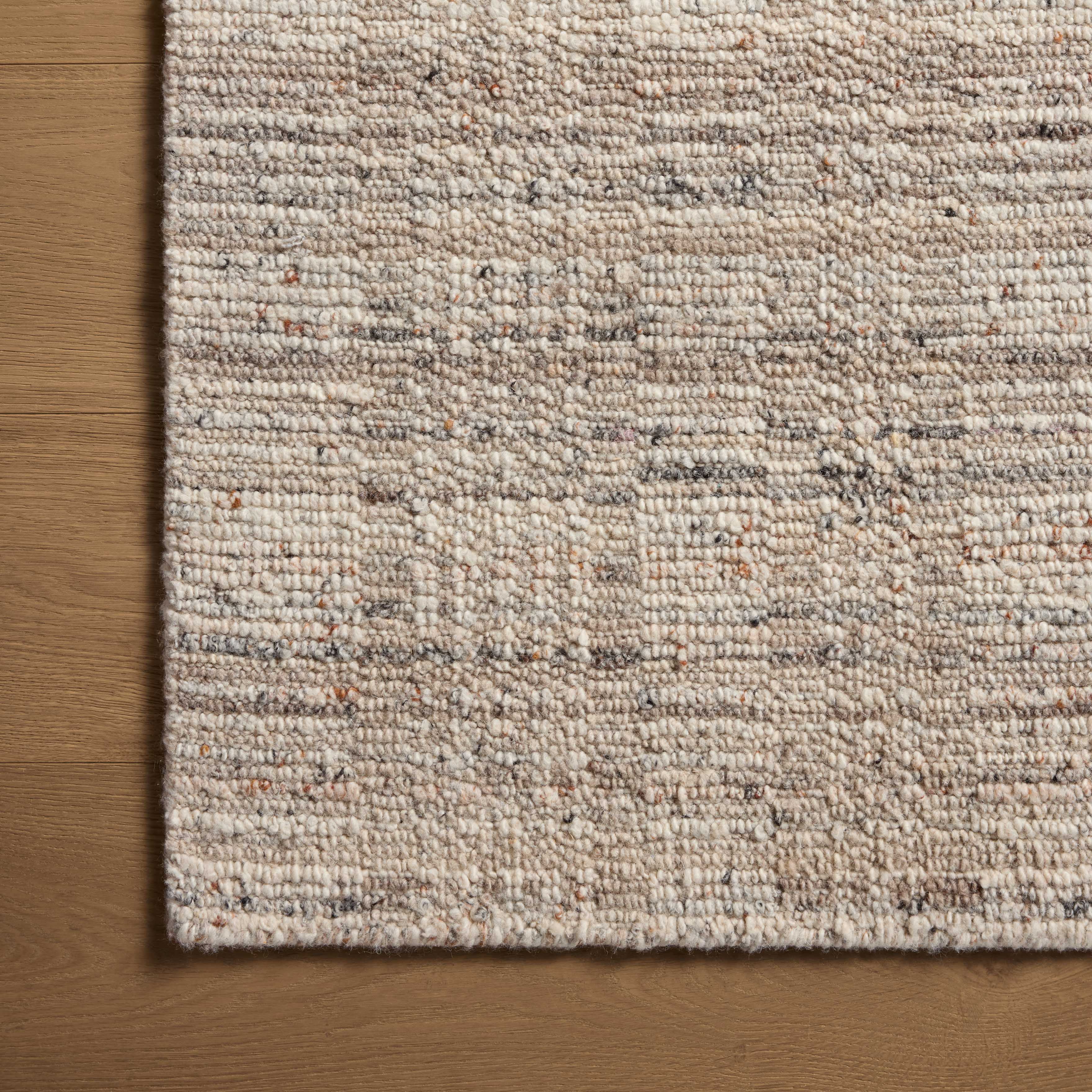 Davies Wool & Nylon Rug in Dove / Stone