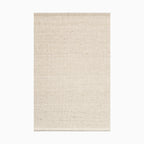 Everson Wool Blend Rug in Bone