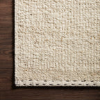 Everson Wool Blend Rug in Bone