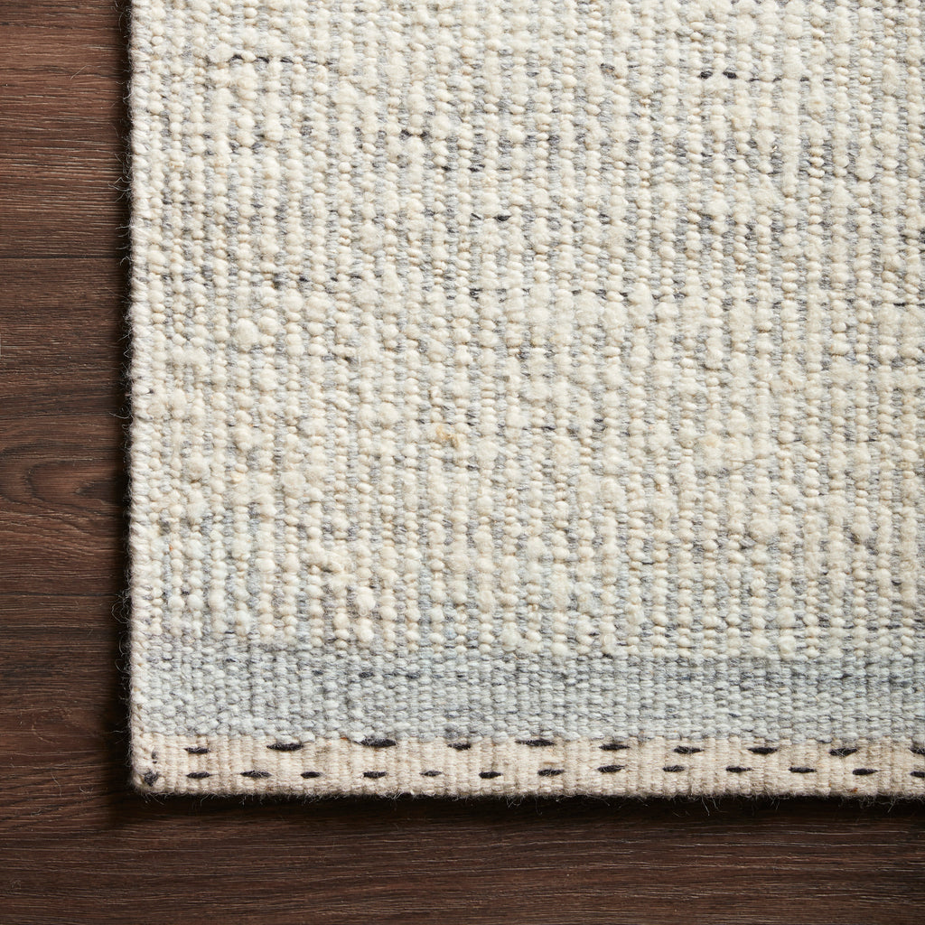 Everson Wool Blend Rug in Fog