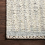 Everson Wool Blend Rug in Fog