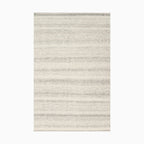 Everson Wool Blend Rug in Pearl
