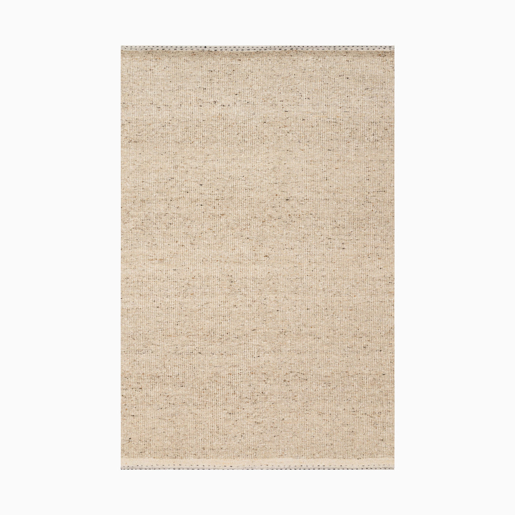 Everson Wool Blend Rug in Sand