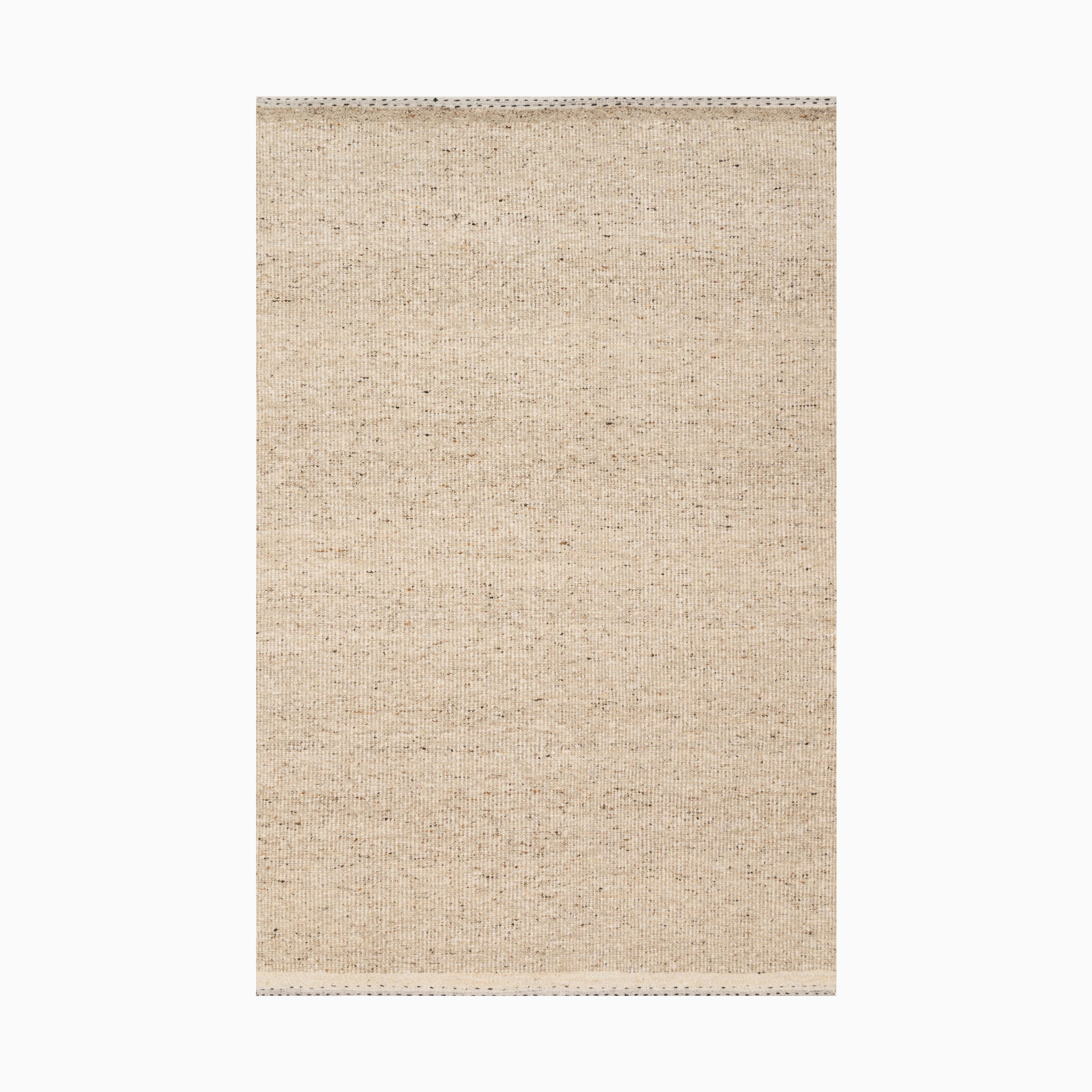 Everson Wool Blend Rug in Sand
