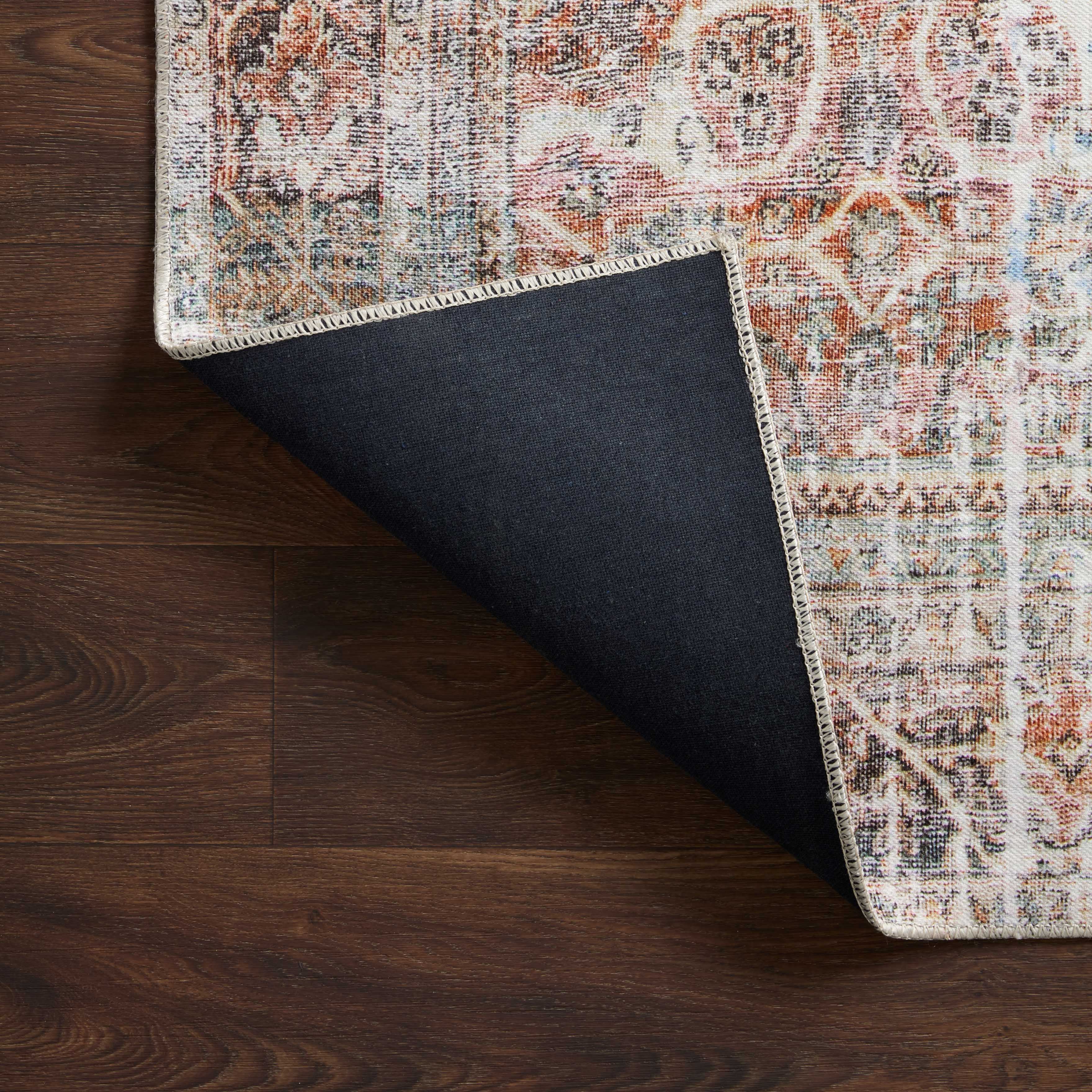 Georgette Polyester Pile Rug in Desert / Multi