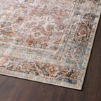 Georgette Polyester Pile Rug in Desert / Multi