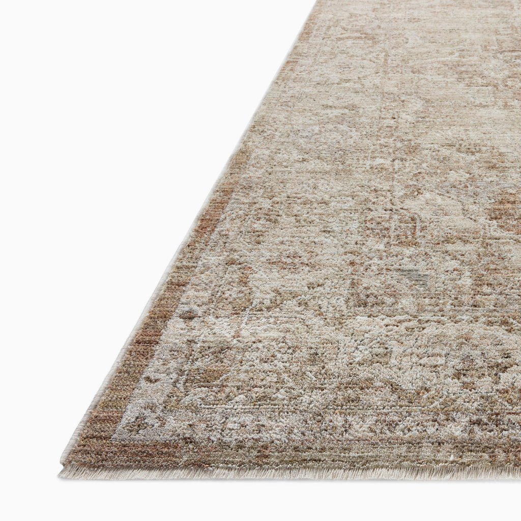Haverford Polyester Pile Rug in Bone / Bronze